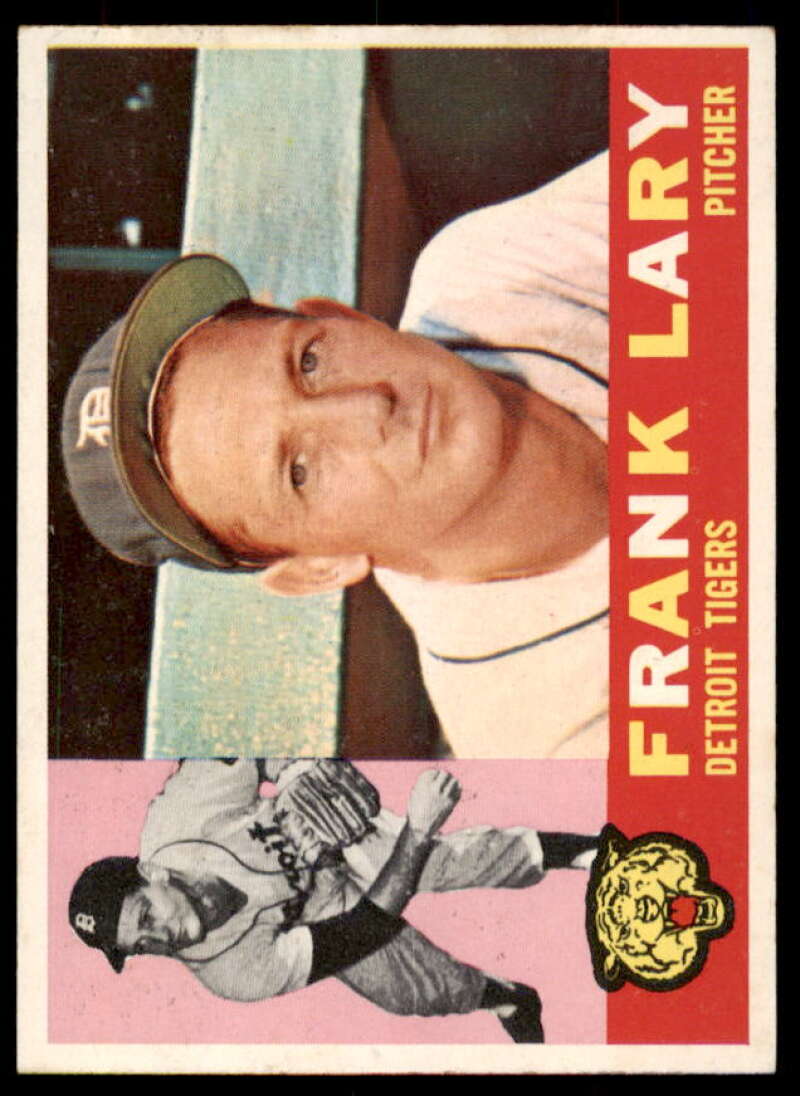 Frank Lary Card 1960 Topps #85  Image 1
