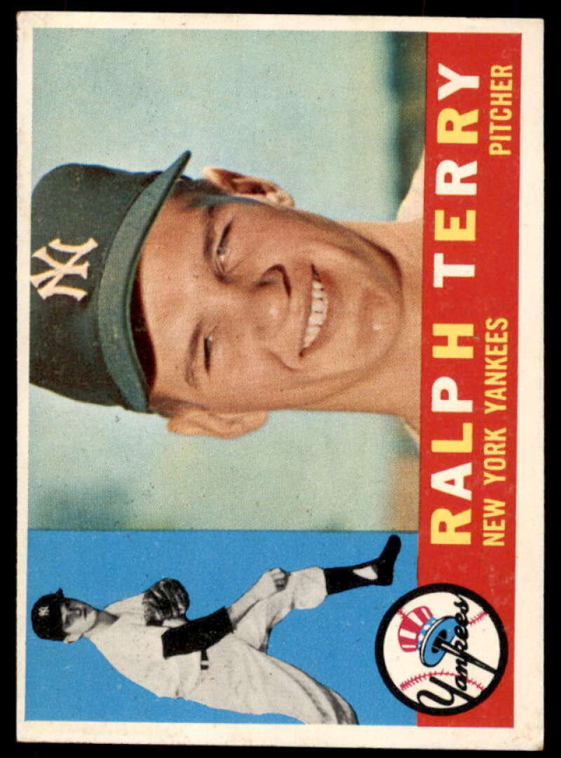 Ralph Terry Card 1960 Topps #96  Image 1