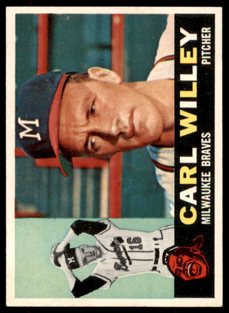 Carlton Willey Card 1960 Topps #107  Image 1