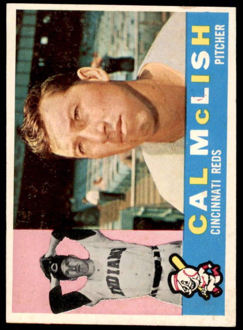 Cal McLish Card 1960 Topps #110  Image 1