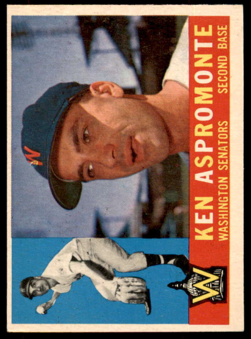 Ken Aspromonte Card 1960 Topps #114  Image 1