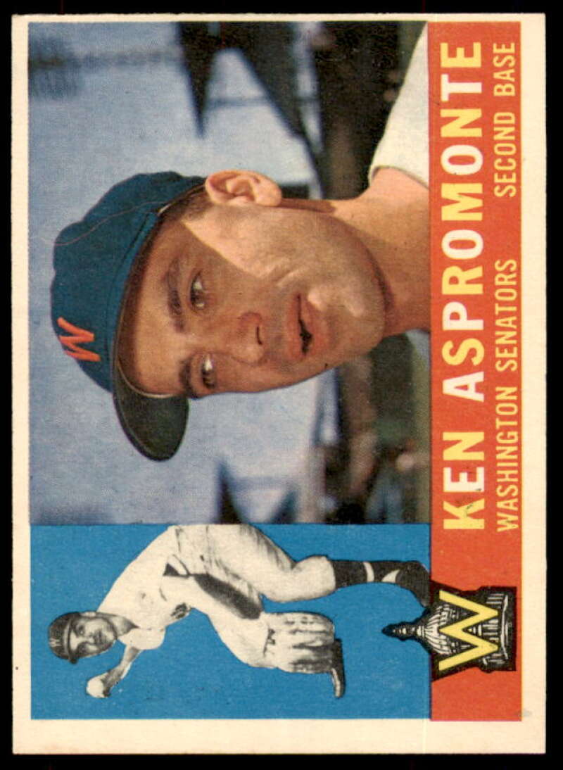 Ken Aspromonte Card 1960 Topps #114  Image 1