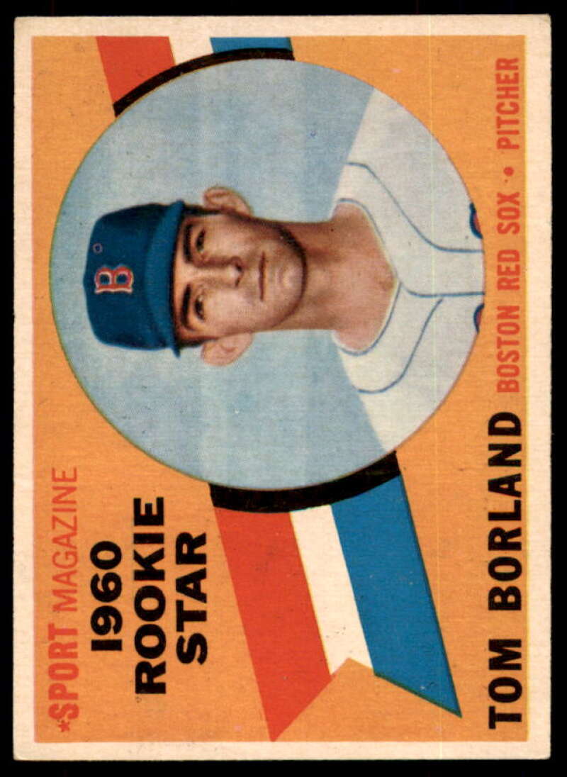 Tom Borland RS Rookie Card 1960 Topps #117  Image 1