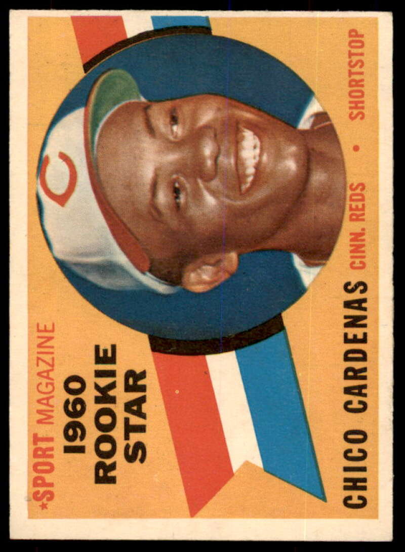 Chico Cardenas RS Rookie Card 1960 Topps #119  Image 1