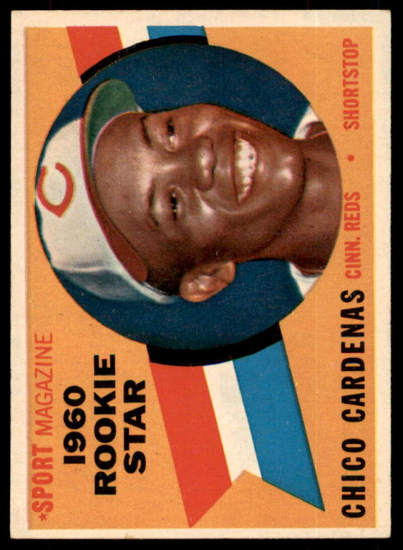 Chico Cardenas RS Rookie Card 1960 Topps #119  Image 1
