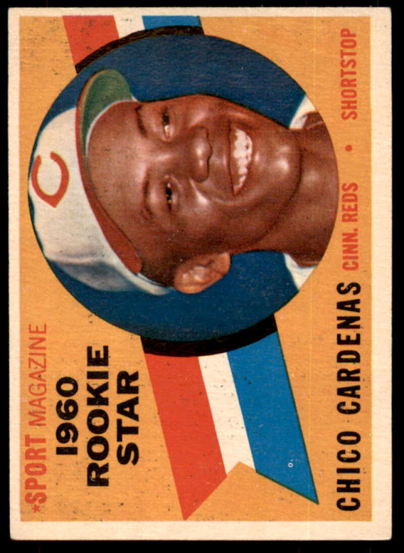 Chico Cardenas RS Rookie Card 1960 Topps #119  Image 1