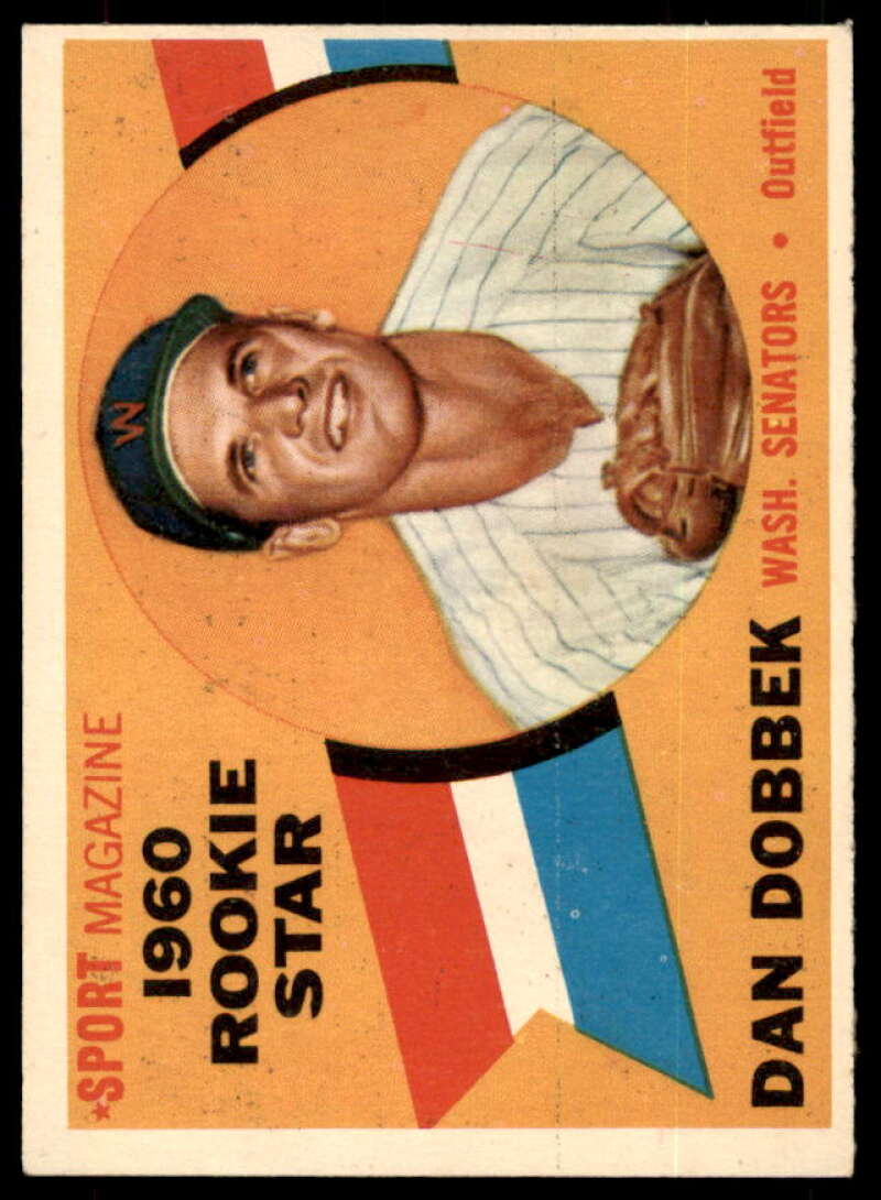 Dan Dobbek Rookie Card 1960 Topps #123  Image 1