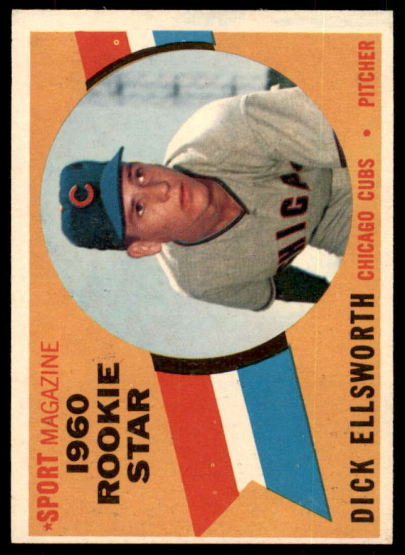 Dick Ellsworth RS Rookie Card 1960 Topps #125  Image 1