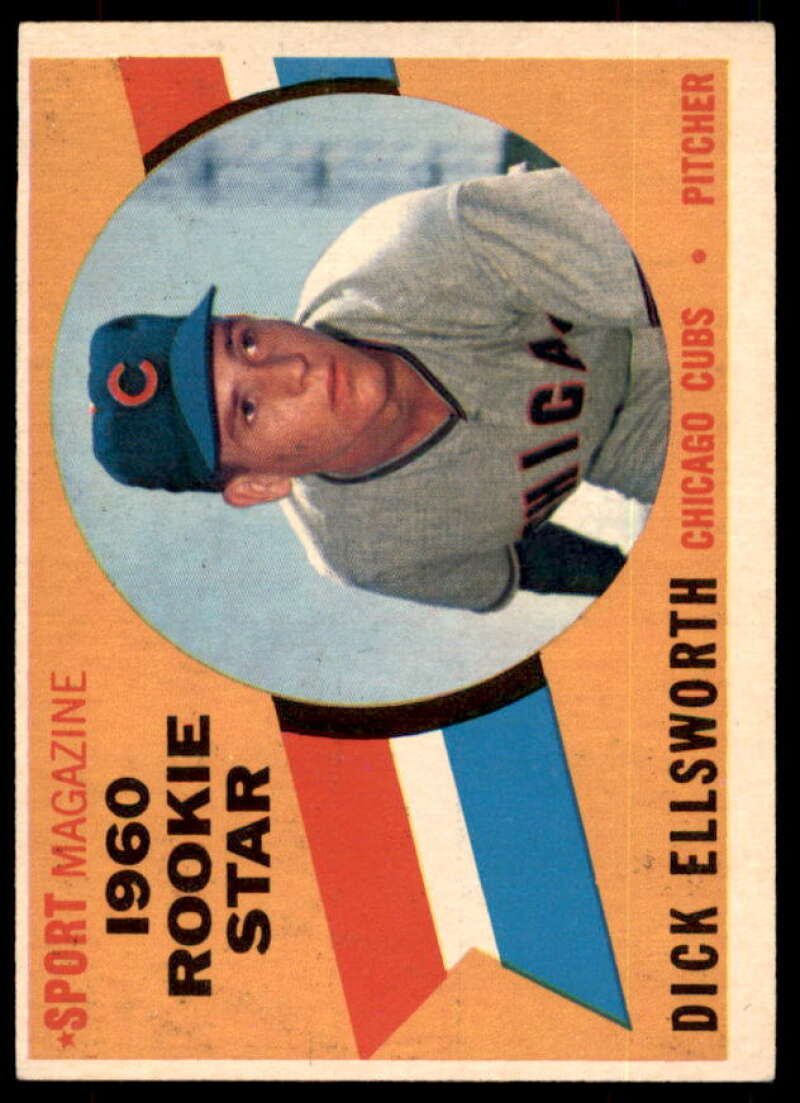 Dick Ellsworth RS Rookie Card 1960 Topps #125  Image 1