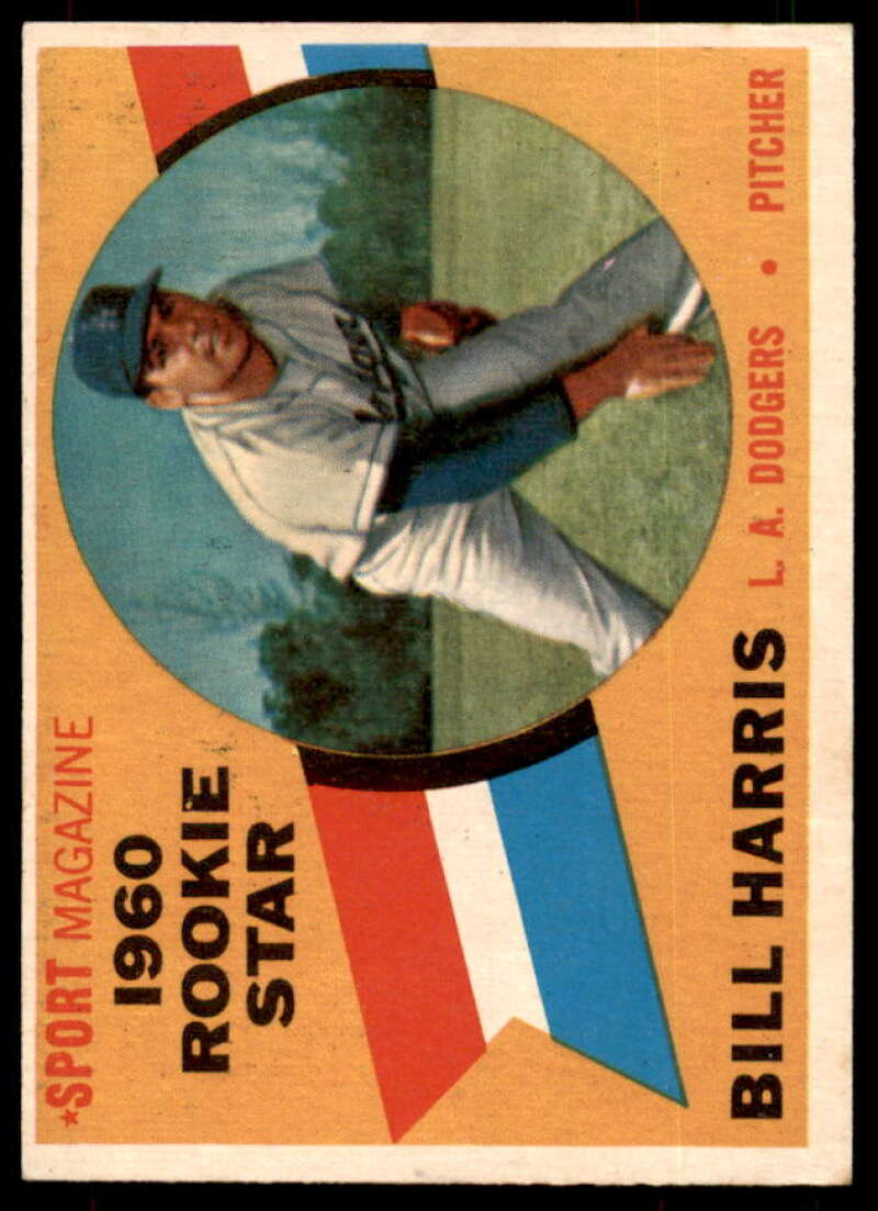 Bill Harris RS Rookie Card 1960 Topps #128  Image 1