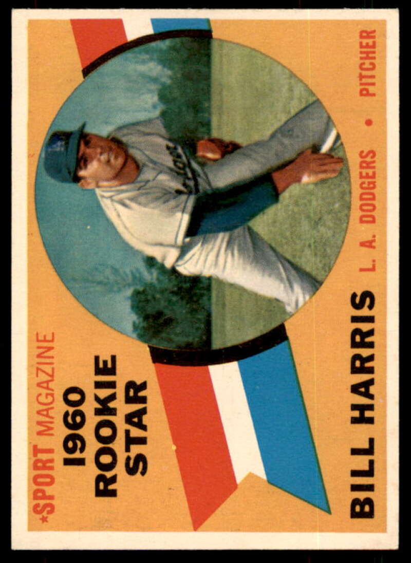 Bill Harris RS Rookie Card 1960 Topps #128  Image 1