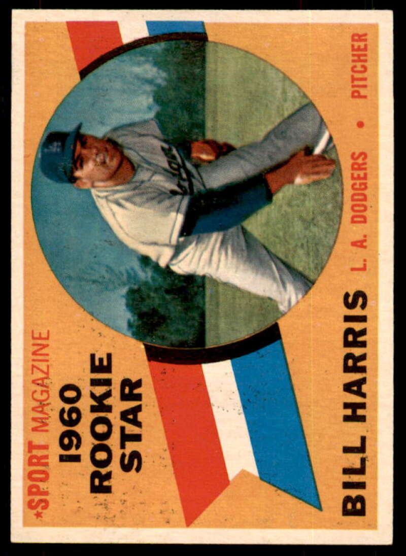 Bill Harris RS Rookie Card 1960 Topps #128  Image 1