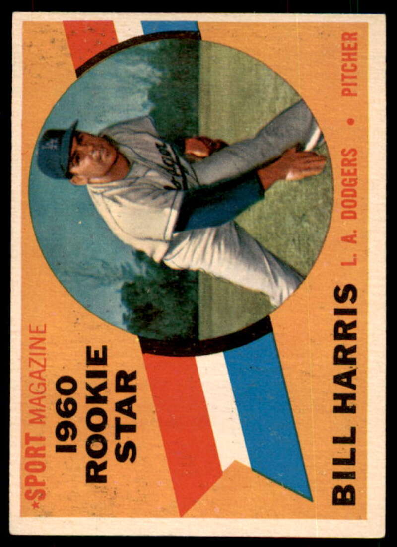 Bill Harris RS Rookie Card 1960 Topps #128  Image 1