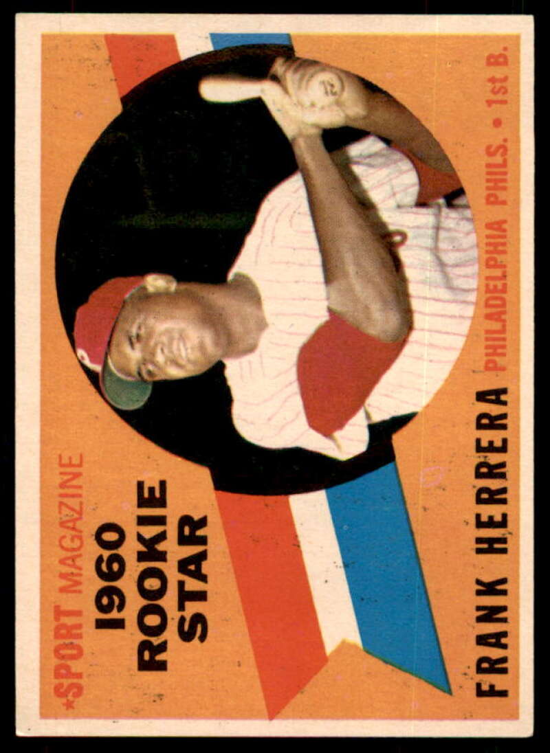 Frank Herrera RS Rookie Card 1960 Topps #130  Image 1