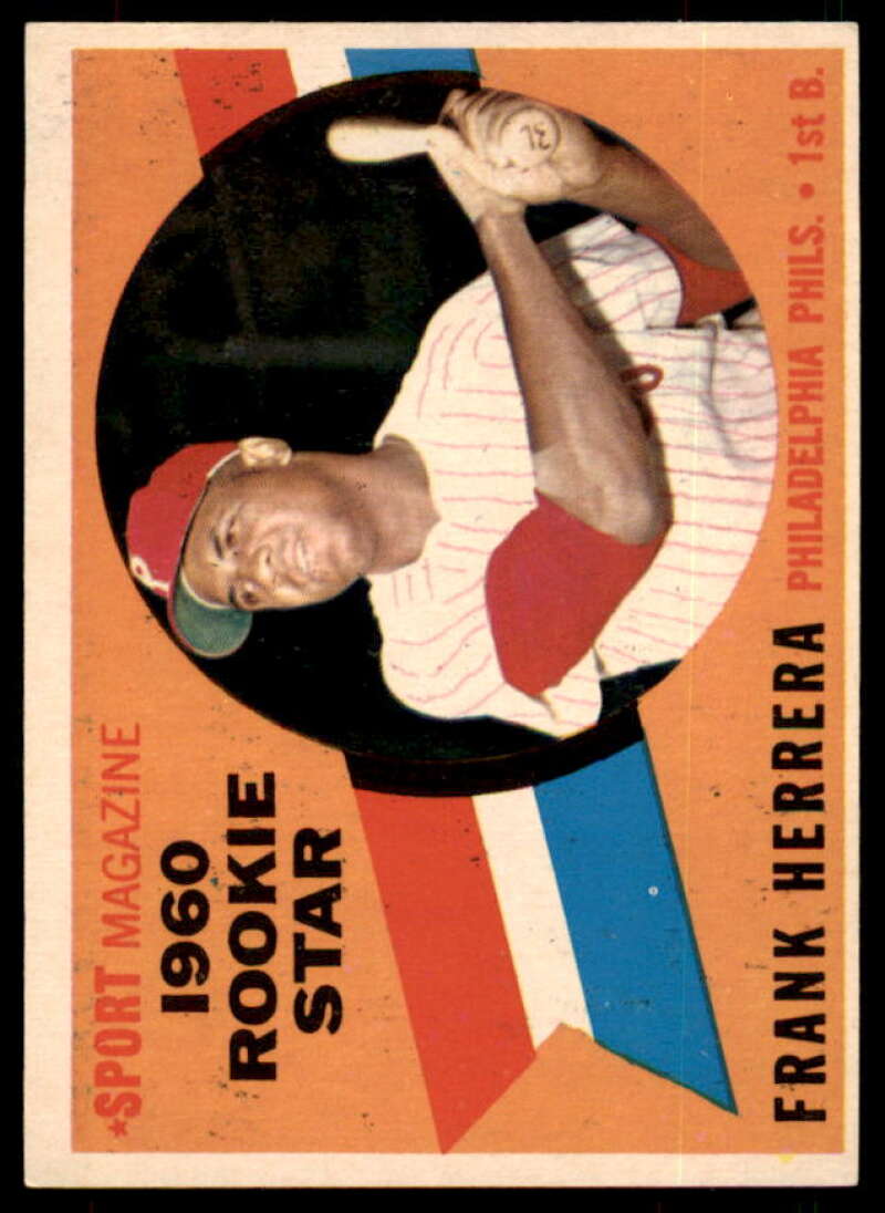 Frank Herrera RS Rookie Card 1960 Topps #130  Image 1