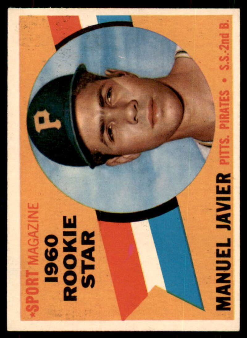 Manuel Javier RS Rookie Card 1960 Topps #133  Image 1