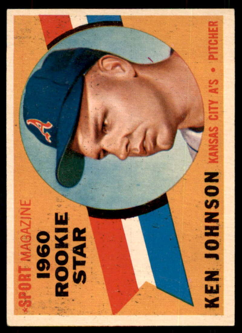 Ken Johnson RS Rookie Card 1960 Topps #135  Image 1