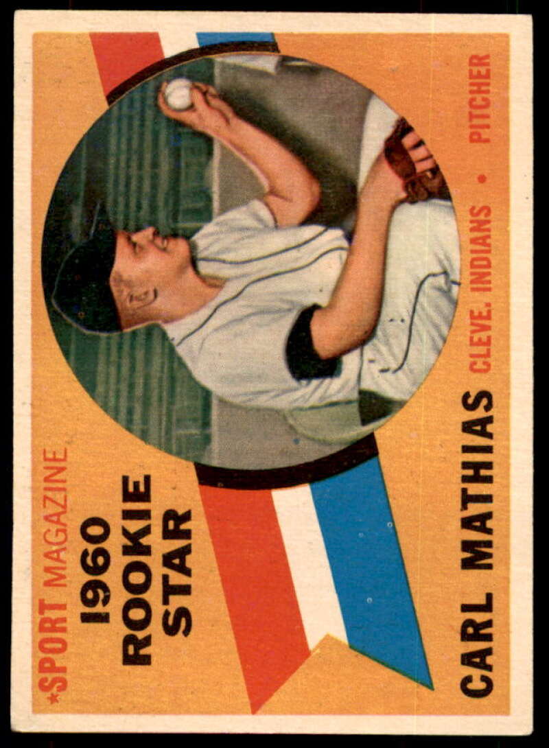 Carl Mathias RS Rookie Card 1960 Topps #139  Image 1