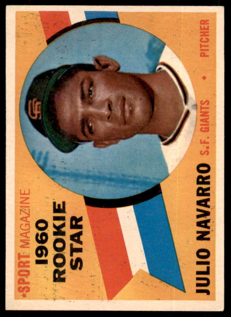 Julio Navarro RS Rookie Card 1960 Topps #140  Image 1