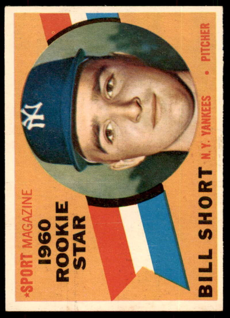 Bill Short RS Rookie Card 1960 Topps #142  Image 1
