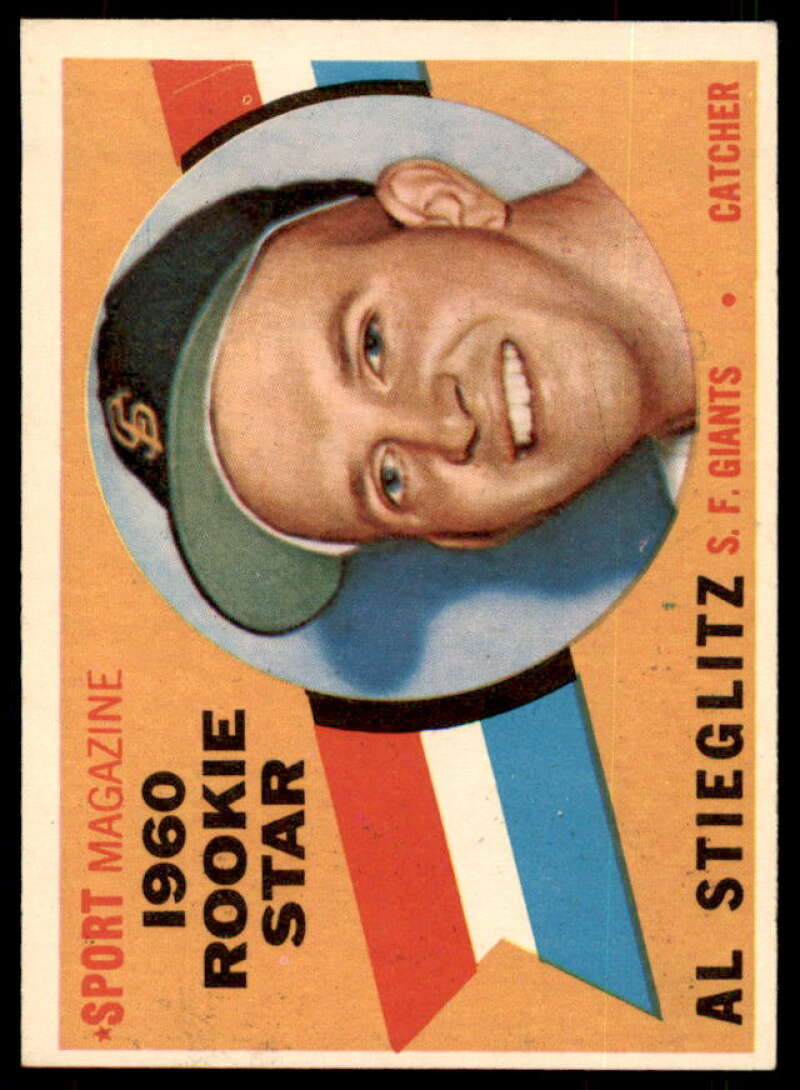 Al Stieglitz RS Rookie Card 1960 Topps #144  Image 1