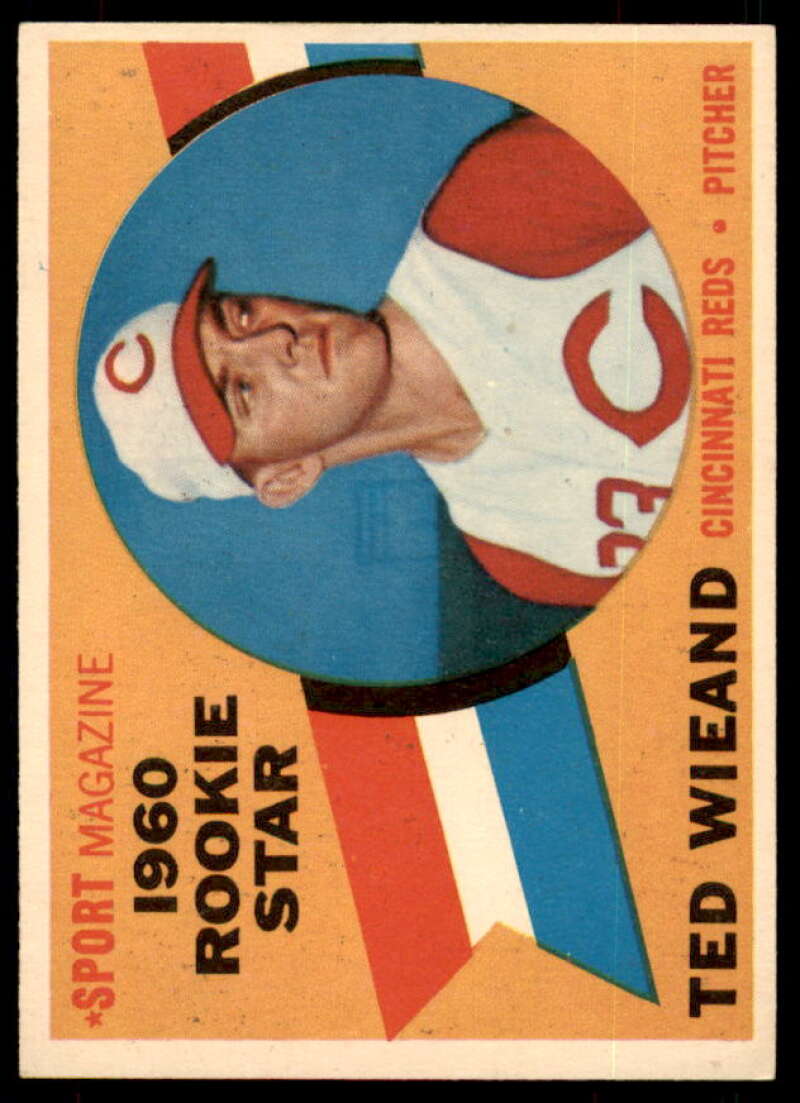 Ted Wieand RS Rookie Card 1960 Topps #146  Image 1