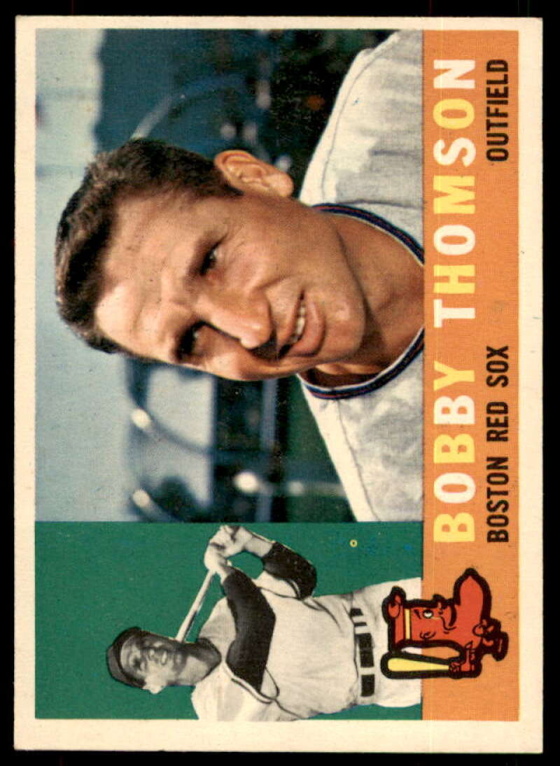 Bobby Thomson Card 1960 Topps #153  Image 1