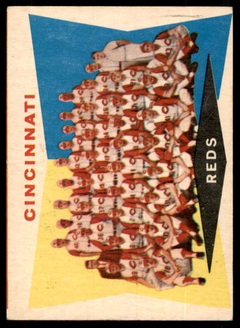 Cincinnati Reds CL Card 1960 Topps #164  Image 1