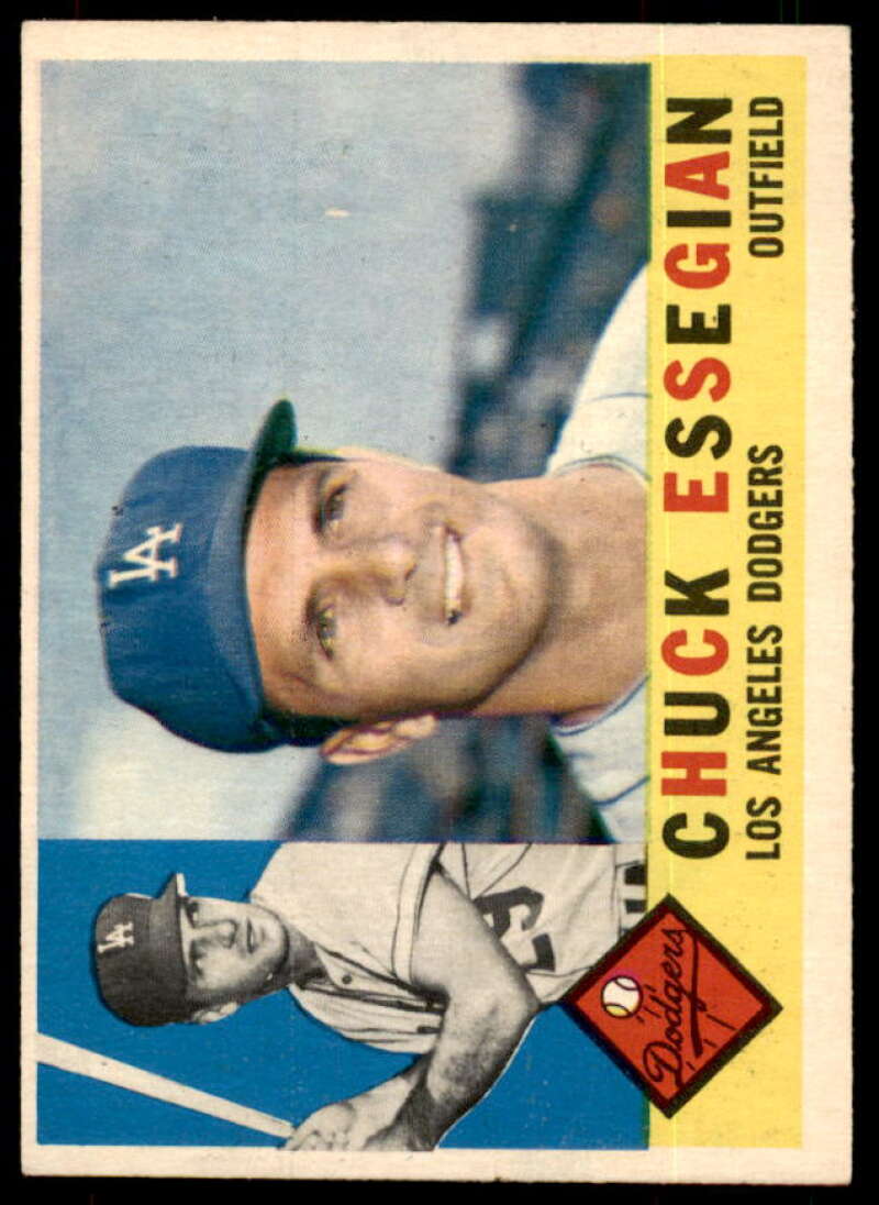 Chuck Essegian Card 1960 Topps #166  Image 1