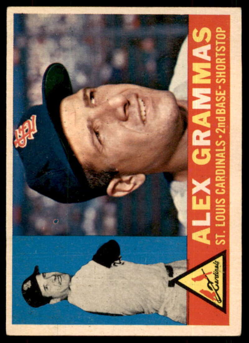 Alex Grammas Card 1960 Topps #168  Image 1