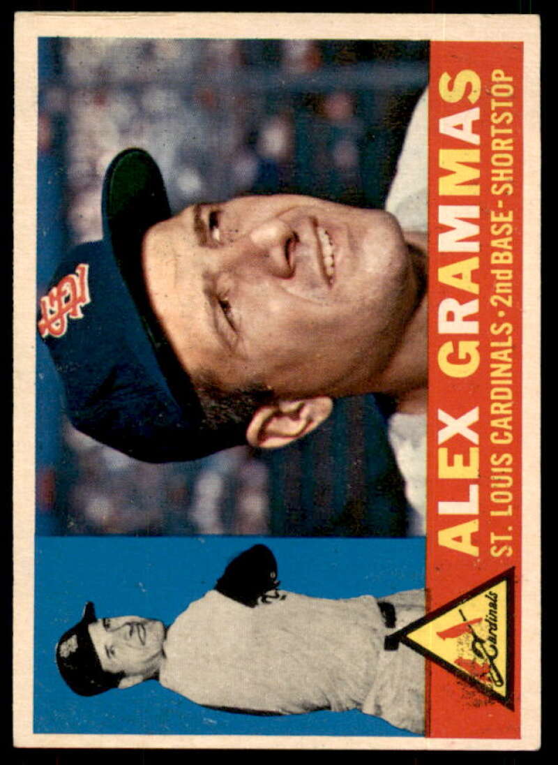 Alex Grammas Card 1960 Topps #168  Image 1