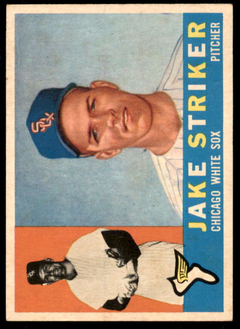 Jake Striker Rookie Card 1960 Topps #169  Image 1