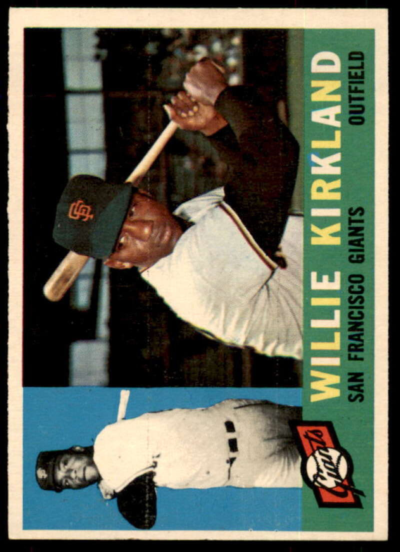 Willie Kirkland Card 1960 Topps #172  Image 1