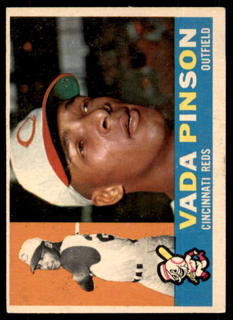 Vada Pinson Card 1960 Topps #176  Image 1