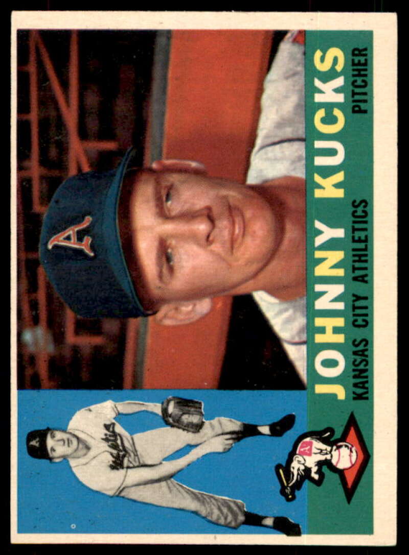 Johnny Kucks Card 1960 Topps #177  Image 1