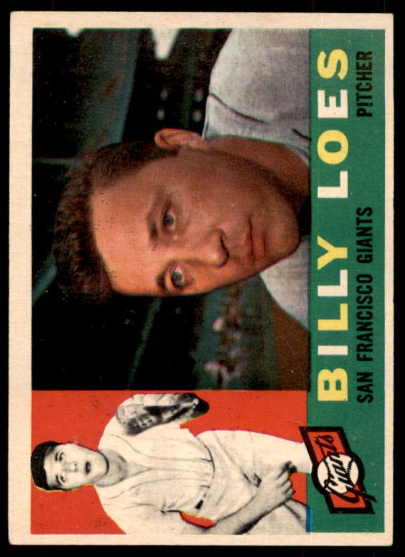 Billy Loes Card 1960 Topps #181  Image 1