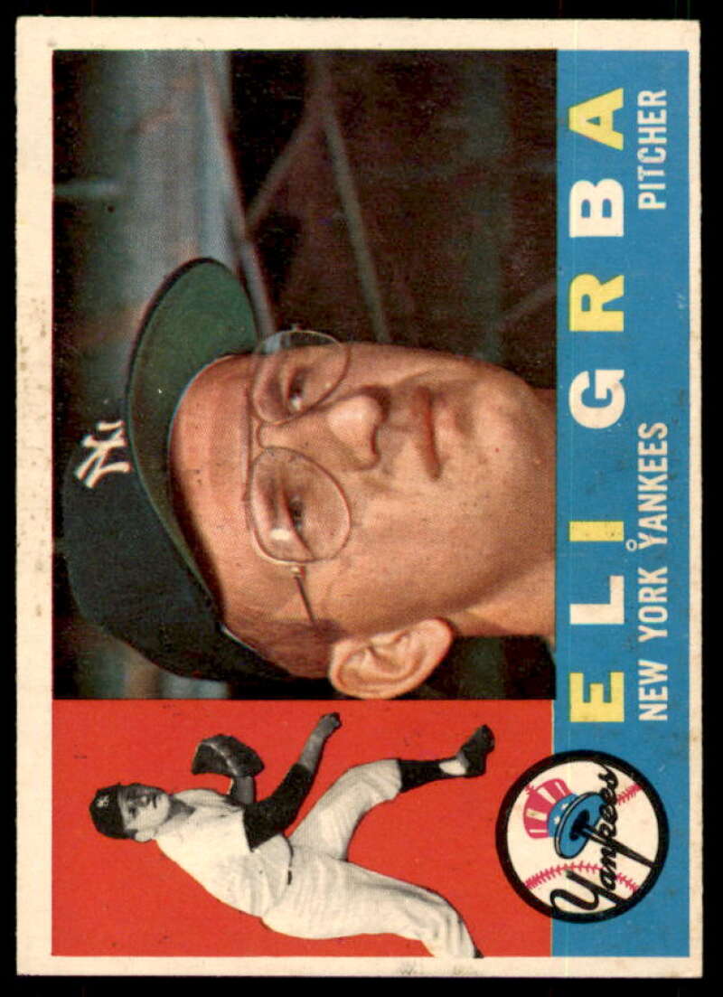 Eli Grba Rookie Card 1960 Topps #183  Image 1