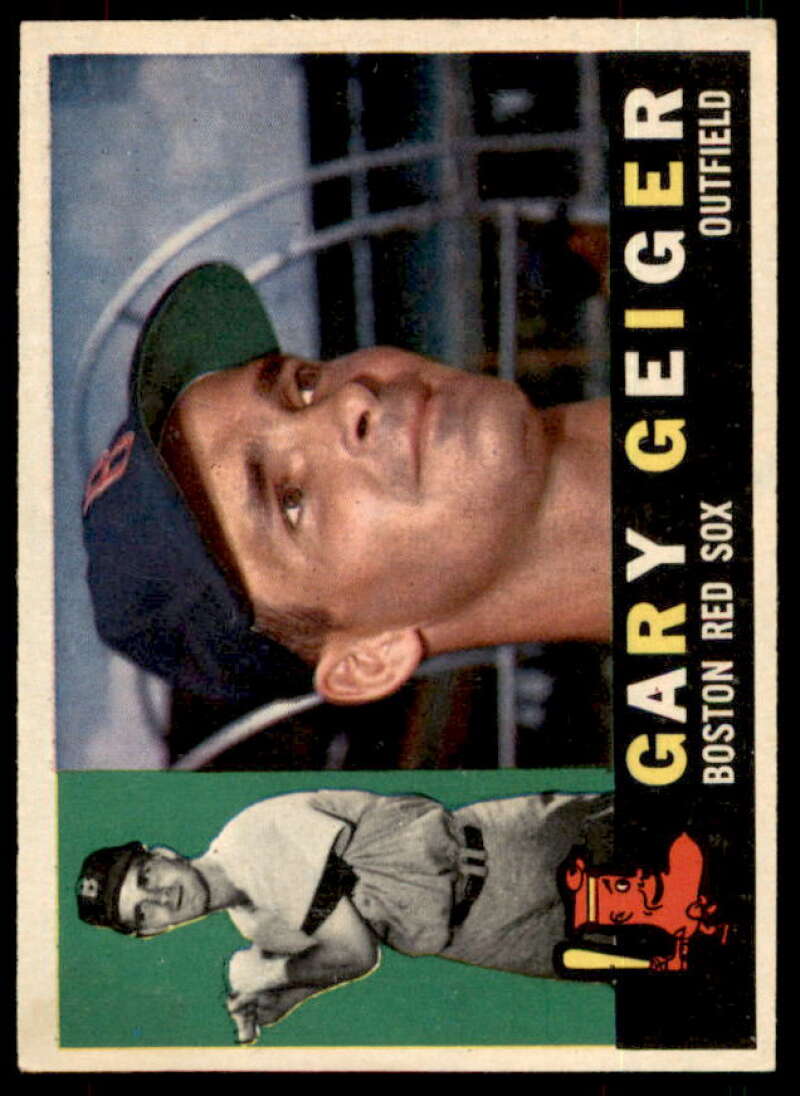 Gary Geiger Card 1960 Topps #184  Image 1