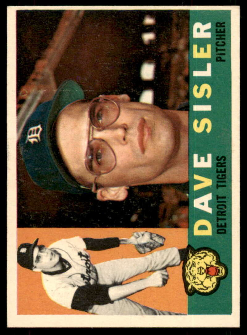 Dave Sisler Card 1960 Topps #186  Image 1