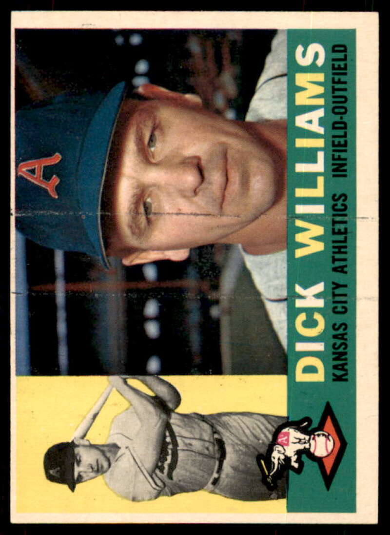 Dick Williams Card 1960 Topps #188  Image 1