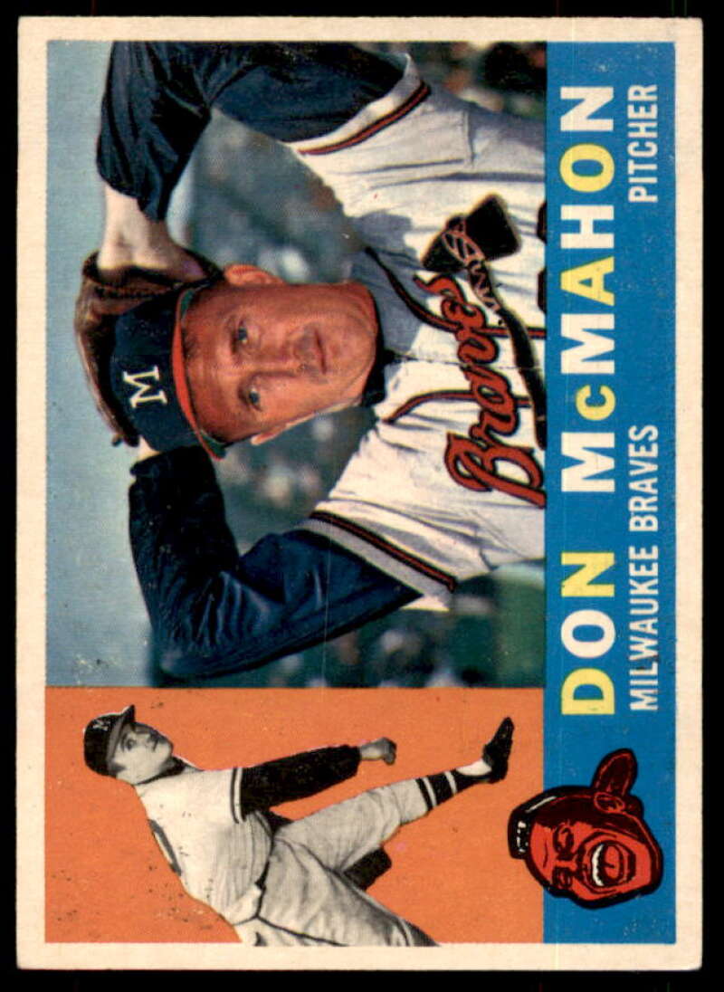 Don McMahon Card 1960 Topps #189  Image 1