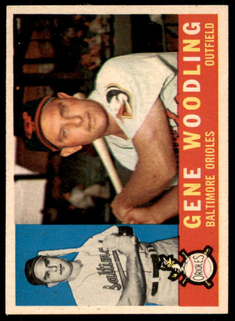 Gene Woodling Card 1960 Topps #190  Image 1