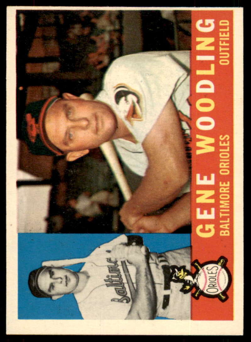 Gene Woodling Card 1960 Topps #190  Image 1