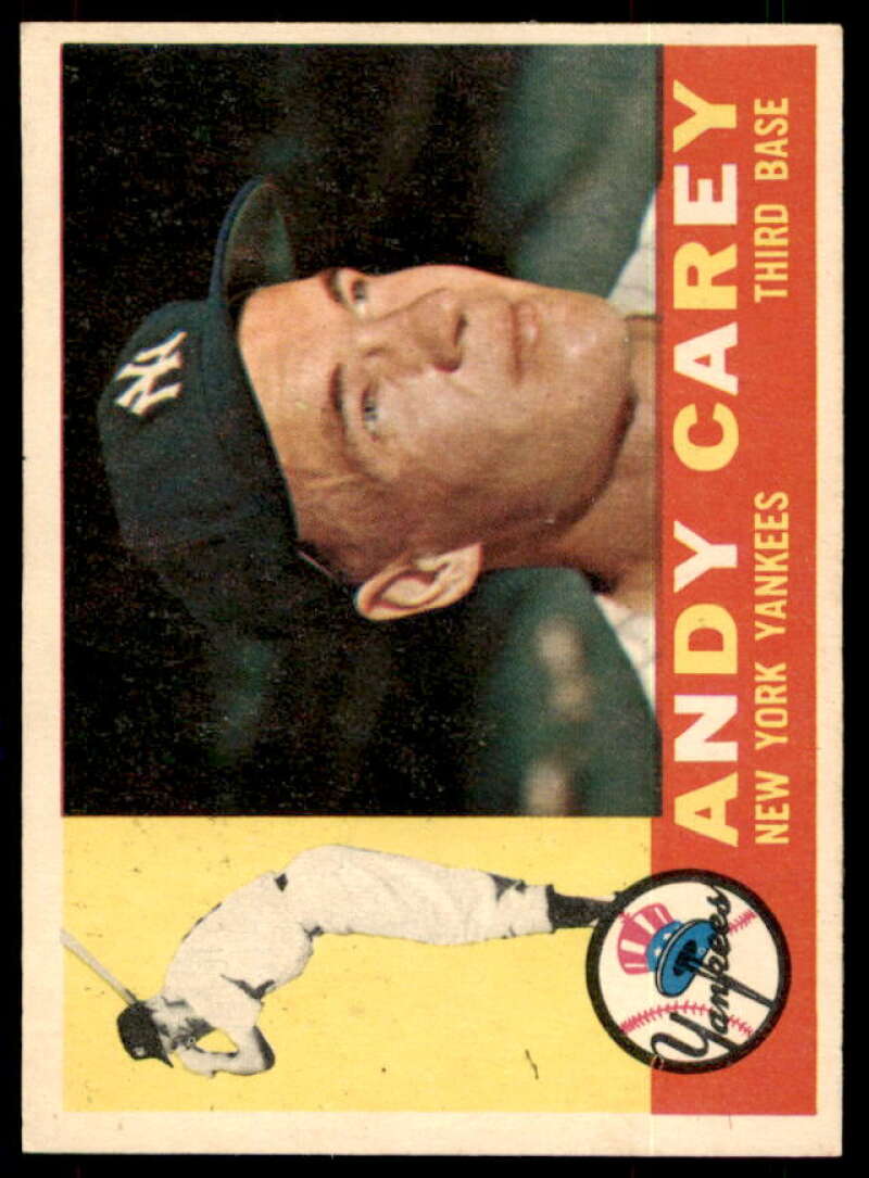 Andy Carey Card 1960 Topps #196  Image 1