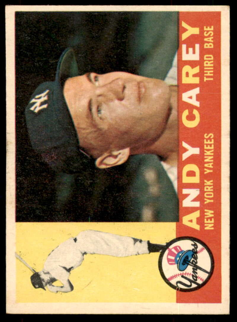 Andy Carey Card 1960 Topps #196  Image 1