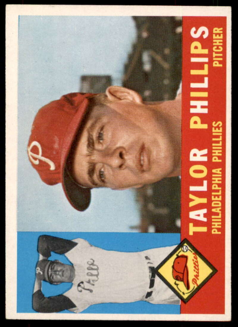 Taylor Phillips Card 1960 Topps #211  Image 1
