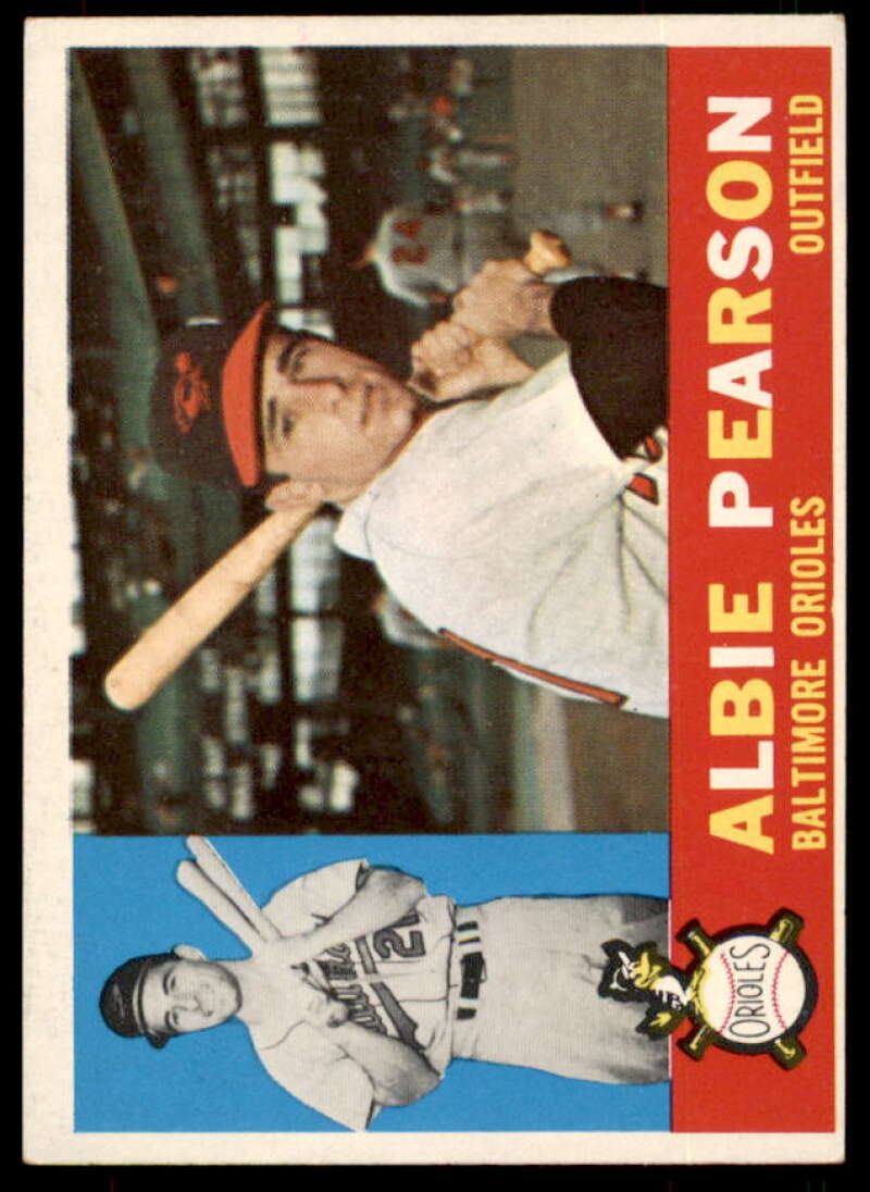 Albie Pearson Card 1960 Topps #241  Image 1