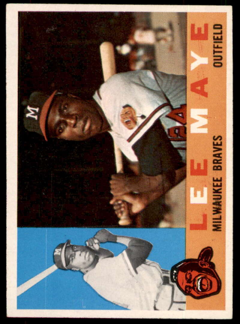 Lee Maye Rookie Card 1960 Topps #246  Image 1