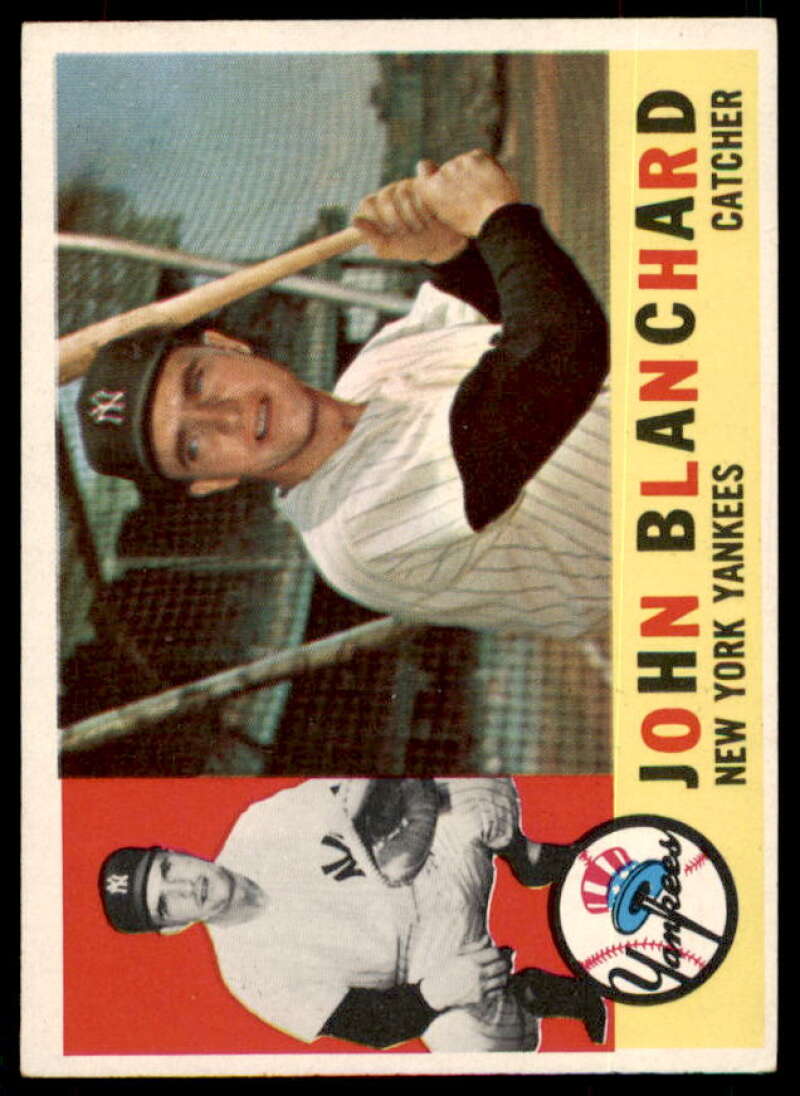 Johnny Blanchard Card 1960 Topps #283  Image 1