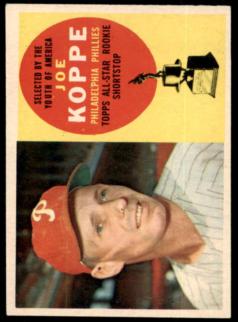 Joe Koppe ASR Card 1960 Topps #319  Image 1
